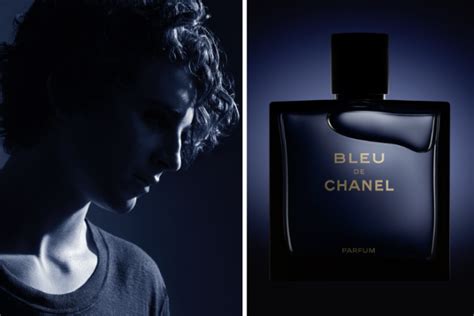 perfume chanel timothee chalamet|timotee Chalamet bleu de Chanel.